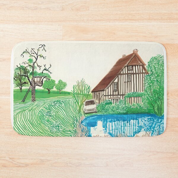 Item preview, David Hockney -  In Front Of House Looking East - Signed Print by David Hockney undefinedr designed and sold by LILLIANSTRANGEy.