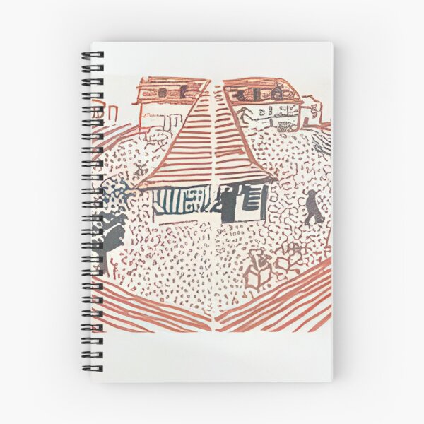 Item preview, David Hockney -  My Second Drawing Of Beuvron-En-Auge - Signed Print by David Hockney undefinedr designed and sold by LILLIANSTRANGEy.