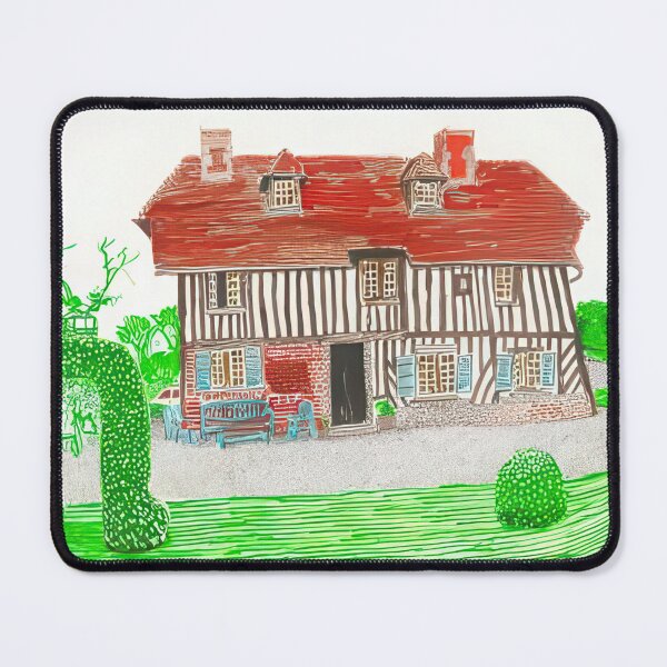 Item preview, David Hockney -  In Front Of House Looking North - Signed Print by David Hockney undefinedr designed and sold by LILLIANSTRANGEy.