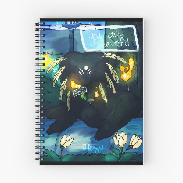 Item preview, Whimsical Creature with Uplifting Message designed and sold by Catsi-Nook-Art.