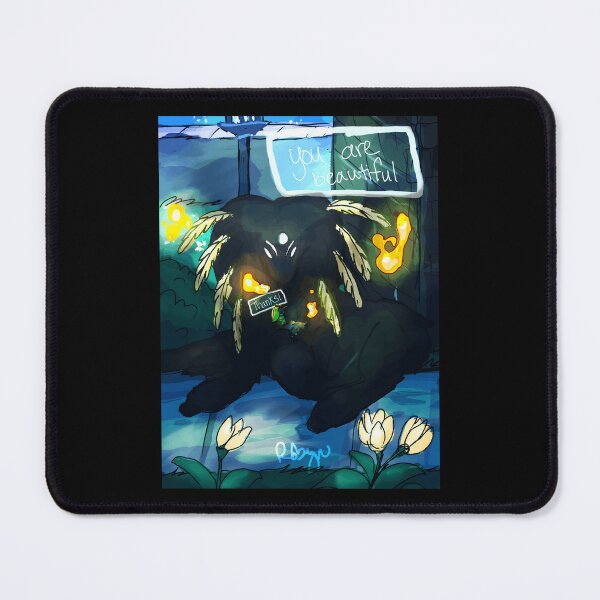 Item preview, Whimsical Creature with Uplifting Message designed and sold by Catsi-Nook-Art.