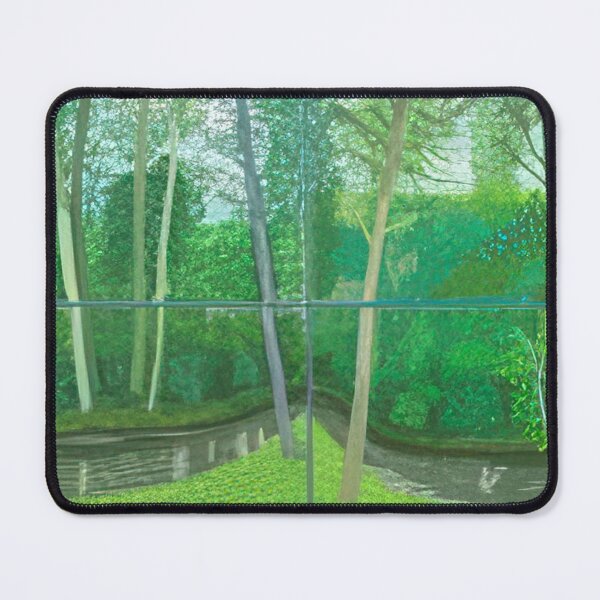 Item preview, David Hockney - th-th June , La Dorette Winding Its Way - Signed Print by David Hockney undefinedr designed and sold by LILLIANSTRANGEy.