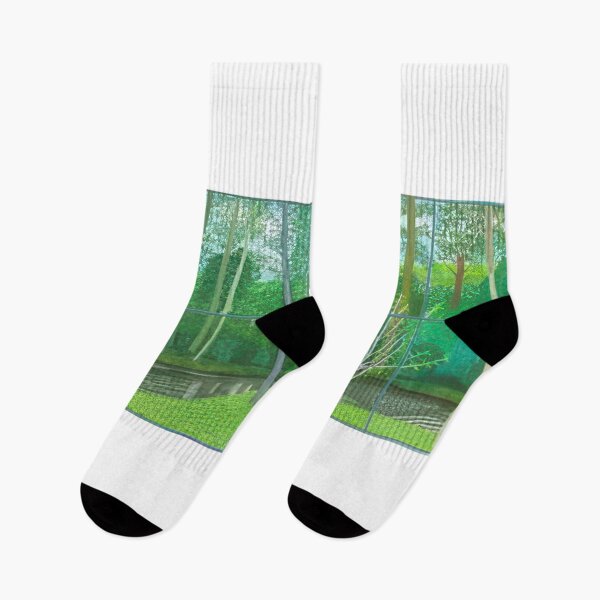 Item preview, David Hockney -  th-th June , La Dorette Winding Its Way - Signed Print by David Hockney undefinedr designed and sold by LILLIANSTRANGEy.