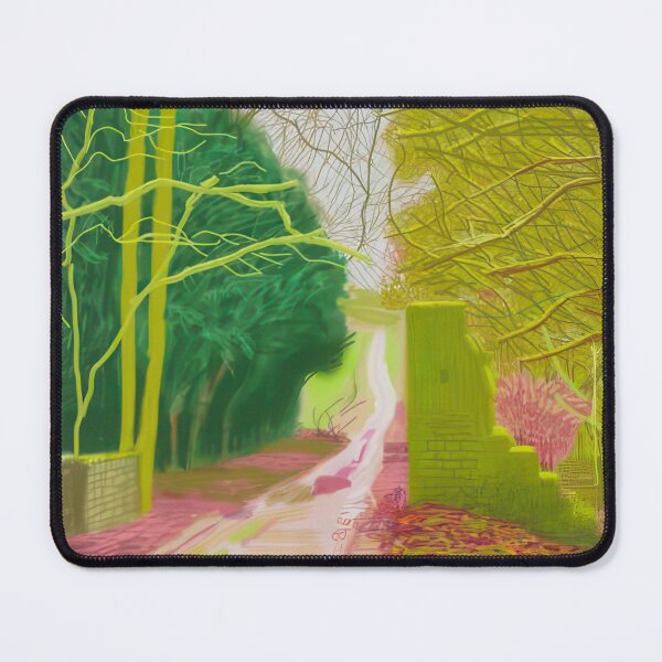 Item preview, David Hockney - The Arrival Of Spring In Woldgate, East Yorkshire In (twenty eleven) - January - Signed Print by David Hockney undefinedr designed and sold by LILLIANSTRANGEy.