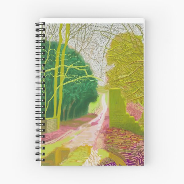Item preview, David Hockney -  The Arrival Of Spring In Woldgate, East Yorkshire In  (twenty eleven) -  January - Signed Print by David Hockney undefinedr designed and sold by LILLIANSTRANGEy.