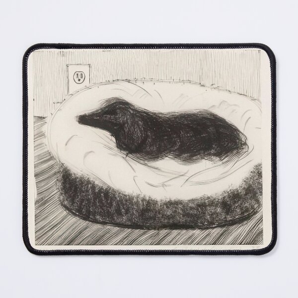 Item preview, David Hockney -  Dog Etching No.  - Signed Print by David Hockney undefinedr designed and sold by LILLIANSTRANGEy.
