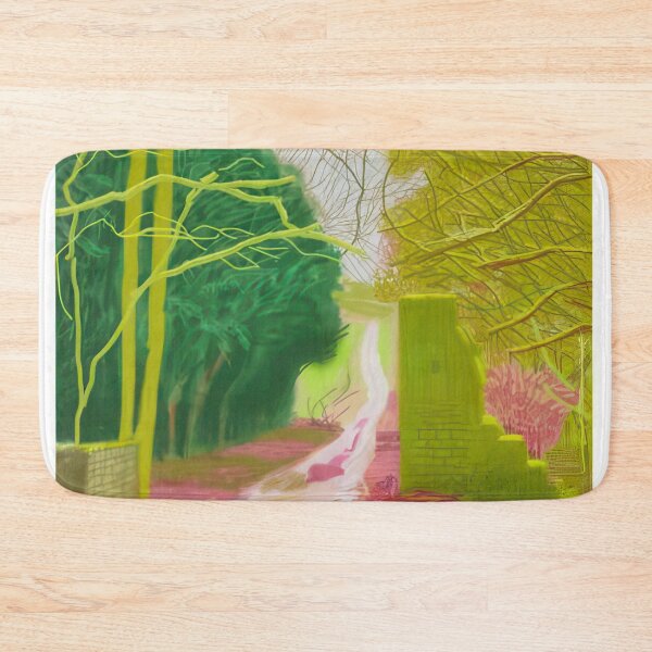 Item preview, David Hockney -  The Arrival Of Spring In Woldgate, East Yorkshire In  (twenty eleven) -  January - Signed Print by David Hockney undefinedr designed and sold by LILLIANSTRANGEy.