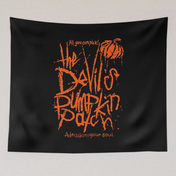 Item preview, The Devil's Pumpkin Patch (orange) designed and sold by LostintheLines.