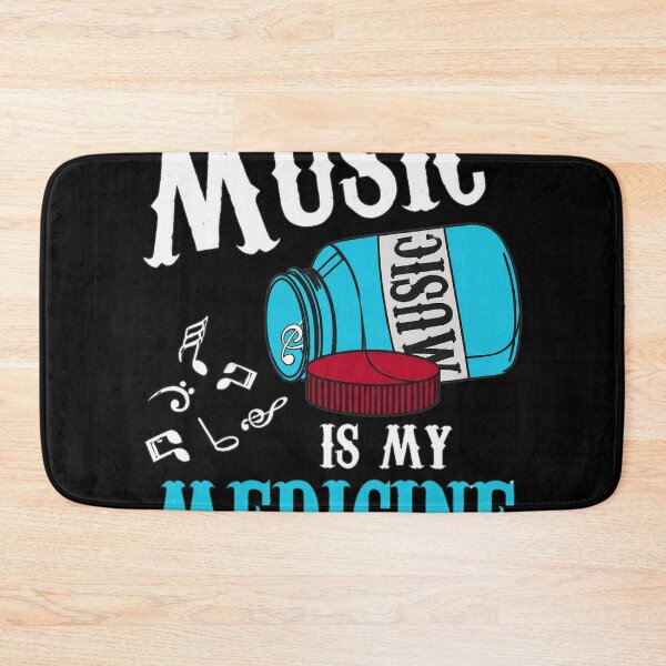Item preview, Musics Is My Medicines Pill Bottle Music Notes designed and sold by NolanhartArts.