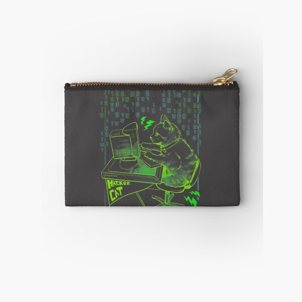 Item preview, Cyber Cat Coder Programming Laptop Kitten Funny Tech Gift Retro Glitch Aesthetic Computer Science Hacker Kitty | ⭐⭐⭐⭐⭐ Best Seller designed and sold by satawis.