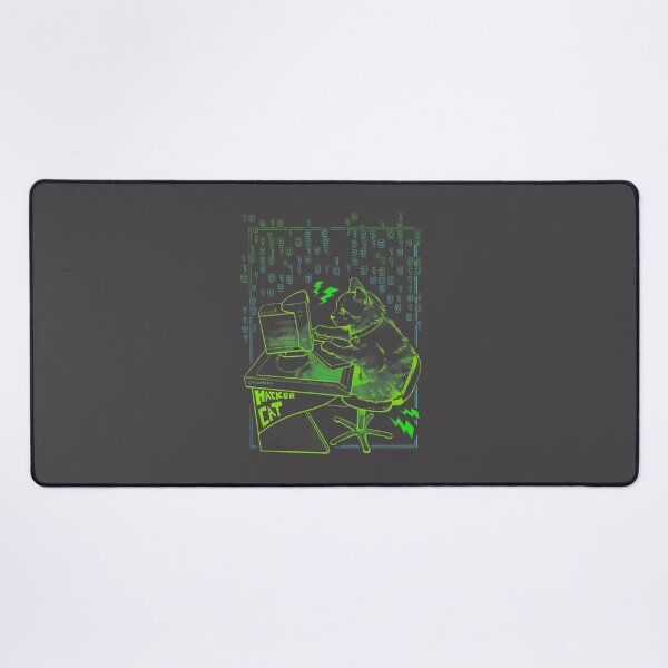 Item preview, Cyber Cat Coder Programming Laptop Kitten Funny Tech Gift Retro Glitch Aesthetic Computer Science Hacker Kitty | ⭐⭐⭐⭐⭐ Best Seller designed and sold by satawis.