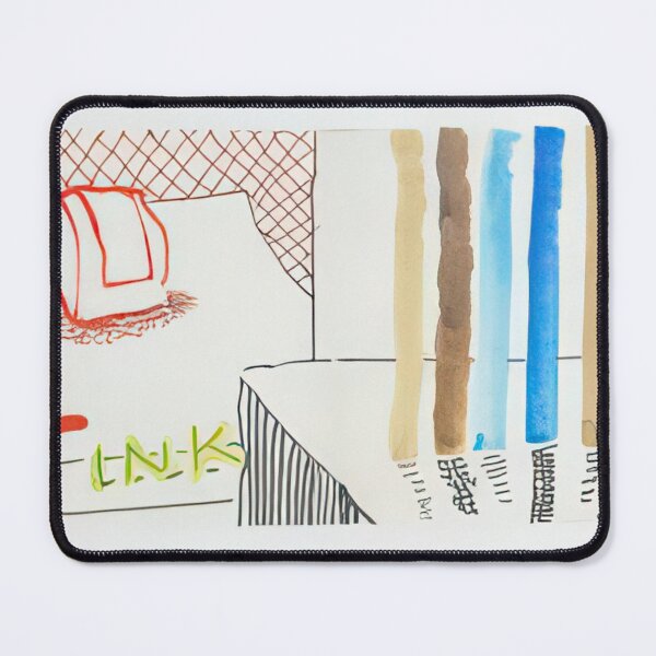 Item preview, David Hockney -  Spilt Ink With Tests - Signed Print by David Hockney undefinedr designed and sold by LILLIANSTRANGEy.
