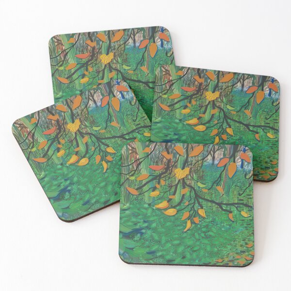 Item preview, David Hockney -  Autumn Leaves - Inkjet Print by David Hockney undefinedr designed and sold by LILLIANSTRANGEy.