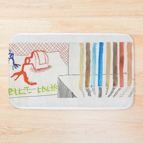 Item preview, David Hockney -  Spilt Ink With Tests - Signed Print by David Hockney undefinedr designed and sold by LILLIANSTRANGEy.