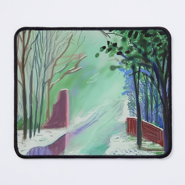 Item preview, David Hockney - The Arrival Of Spring In Woldgate, East Yorkshire In (twenty eleven) - January - Signed Print by David Hockney undefinedr designed and sold by LILLIANSTRANGEy.