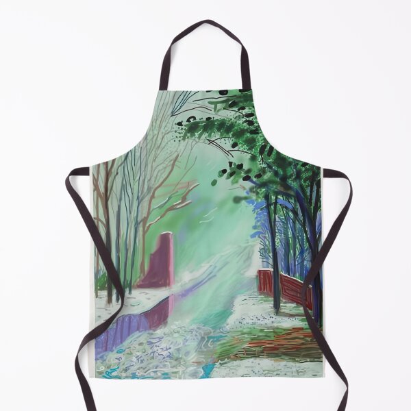 Item preview, David Hockney -  The Arrival Of Spring In Woldgate, East Yorkshire In  (twenty eleven) -  January - Signed Print by David Hockney undefinedr designed and sold by LILLIANSTRANGEy.