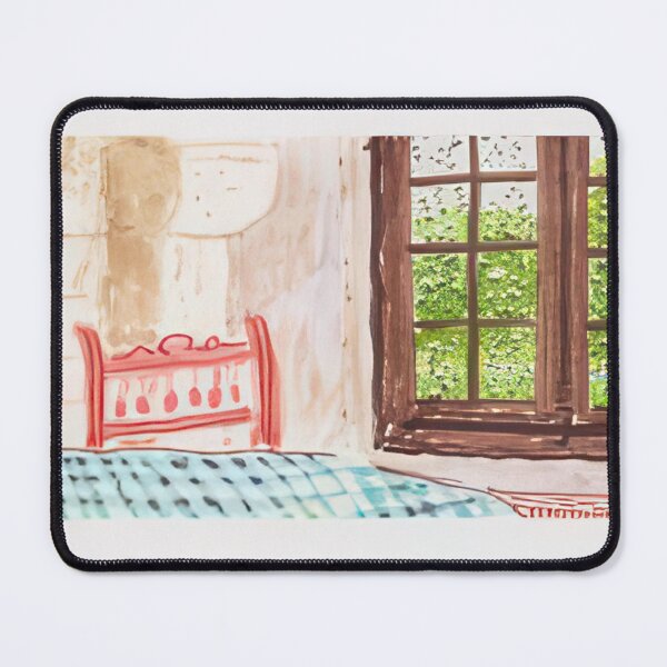 Item preview, David Hockney -  Two Chairs And Rain On Window - Signed Print by David Hockney undefinedr designed and sold by LILLIANSTRANGEy.