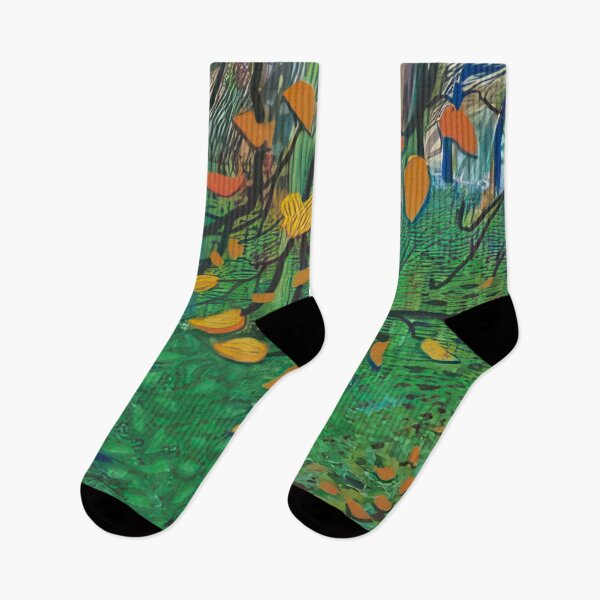 Item preview, David Hockney -  Autumn Leaves - Inkjet Print by David Hockney undefinedr designed and sold by LILLIANSTRANGEy.