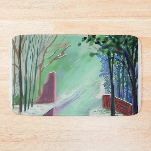 Item preview, David Hockney -  The Arrival Of Spring In Woldgate, East Yorkshire In  (twenty eleven) -  January - Signed Print by David Hockney undefinedr designed and sold by LILLIANSTRANGEy.