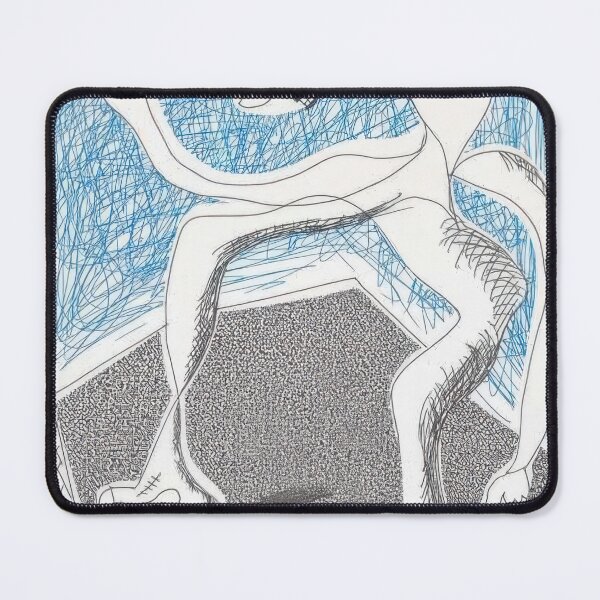 Item preview, David Hockney -  Waving - Signed Print by David Hockney undefinedr designed and sold by LILLIANSTRANGEy.