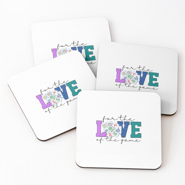 Item preview, For the Love of the Game Mahjong designed and sold by designclub.