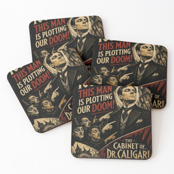 Item preview, The Cabinet of Dr Caligari Movie Tribute Art designed and sold by Kzacreative.