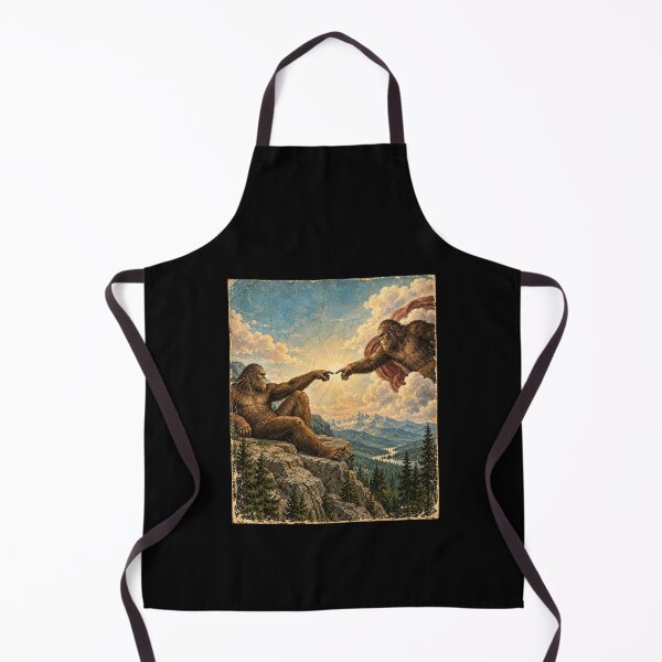 Item preview, Creation of Bigfoot – Vintage Sasquatch Art designed and sold by Swanny's Custom T-shirt and Gift Designs.