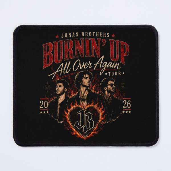 Item preview, Jonas Brothers Burnin’ Up Again Tour designed and sold by BornaBhatia.