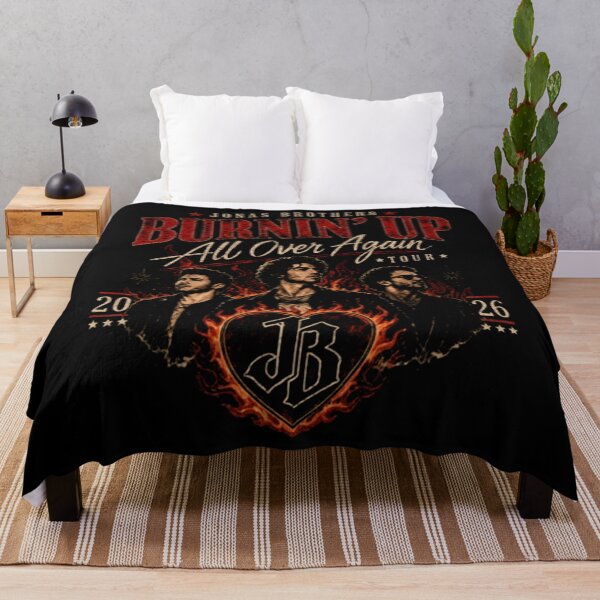 Item preview, Jonas Brothers Burnin’ Up Again Tour designed and sold by BornaBhatia.