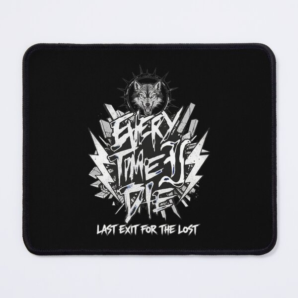 Item preview, Every Time I Die Last Exit For The Lost Snarling Wolf designed and sold by Dravienart.