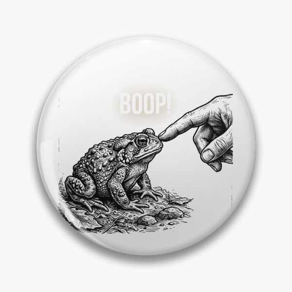 Item preview, Copy of Frog Boop, Toad Nose Boop Graphic, Cottagecore Amphibian Art, Funny Frog Lover Gift  designed and sold by w66aboo.