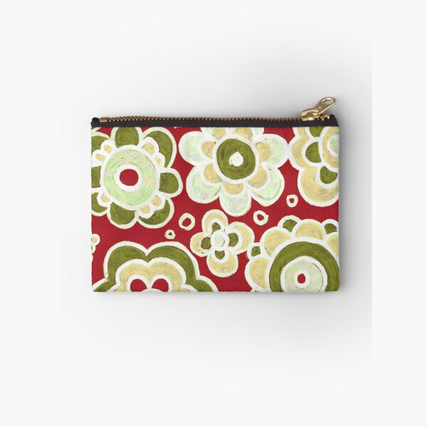 Item preview, Bold Red Flower Garden Pattern designed and sold by Fani*.