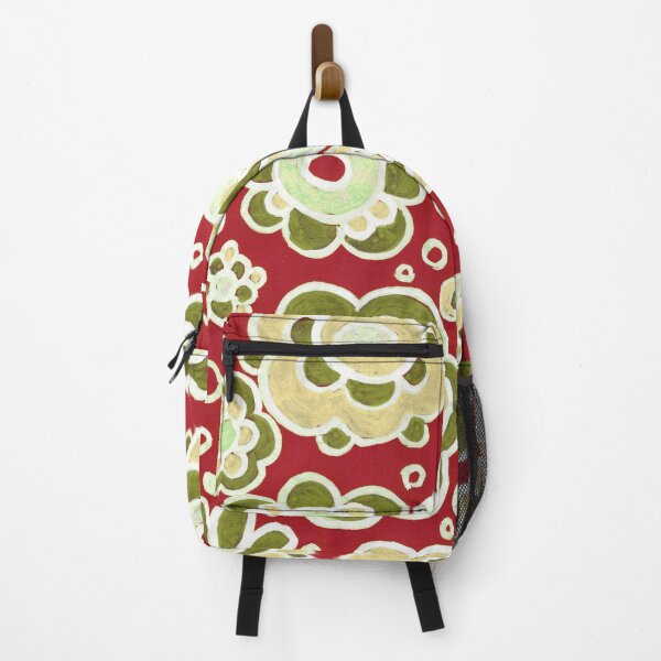 Item preview, Bold Red Flower Garden Pattern designed and sold by Fani*.