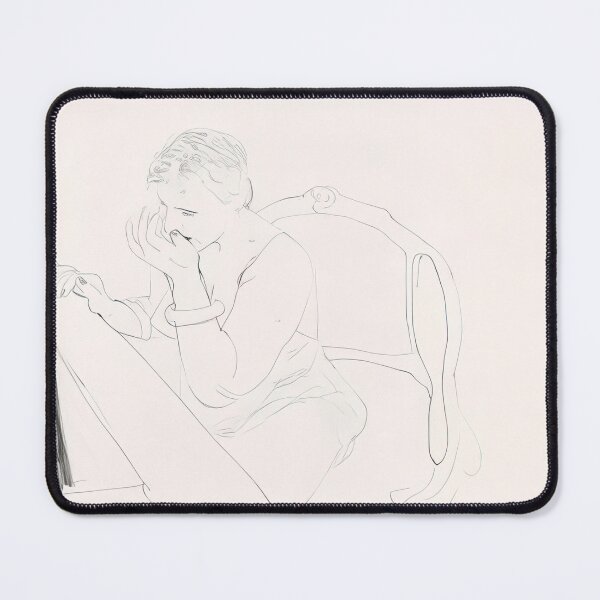 Item preview, David Hockney - Celia Adjusting Her Eyelash - Signed Print by David Hockney undefinedr designed and sold by LILLIANSTRANGEy.