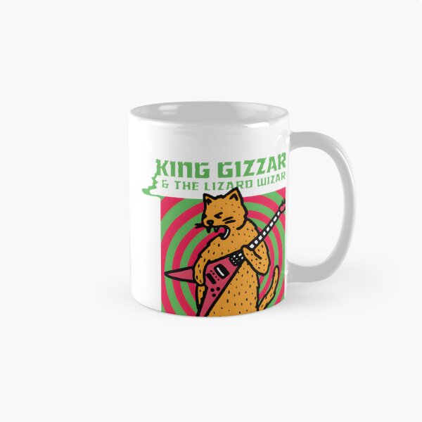 Item preview, Angry Wizard Cat Psychedelic Rock Art - Funny Magic Lizard Feline Vintage Retro Graphic | ⭐⭐⭐⭐⭐ designed and sold by satawis.