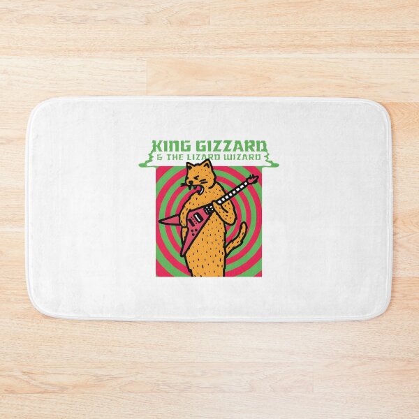 Item preview, Angry Wizard Cat Psychedelic Rock Art - Funny Magic Lizard Feline Vintage Retro Graphic | ⭐⭐⭐⭐⭐ designed and sold by satawis.