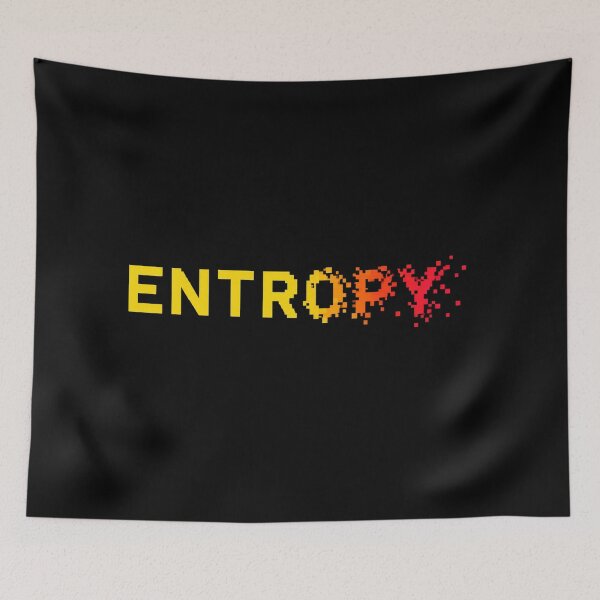 Item preview, Entropy - The Second Law of Thermodynamics Visualized designed and sold by GLITCH & SOUL.