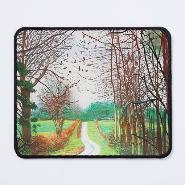 Item preview, David Hockney -  The Arrival Of Spring In Woldgate, East Yorkshire In  (twenty eleven) -  December, No.  - Signed Print by David Hockney undefinedr designed and sold by LILLIANSTRANGEy.