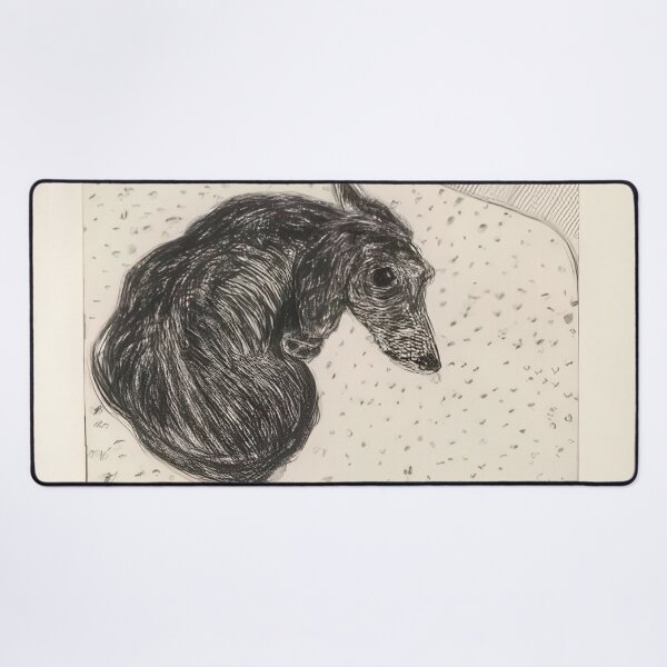Item preview, David Hockney - Dog Etching No. - Signed Print by David Hockney undefinedr designed and sold by LILLIANSTRANGEy.