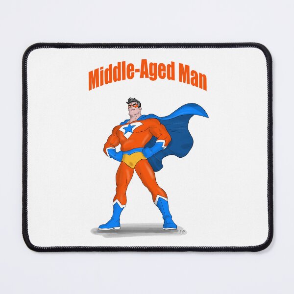 Item preview, Middle-Aged Man designed and sold by Garry Vaux.