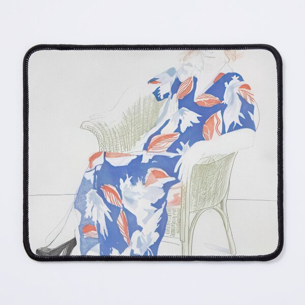 Item preview, David Hockney - Celia In A Wicker Chair - Signed Print by David Hockney undefinedr designed and sold by LILLIANSTRANGEy.