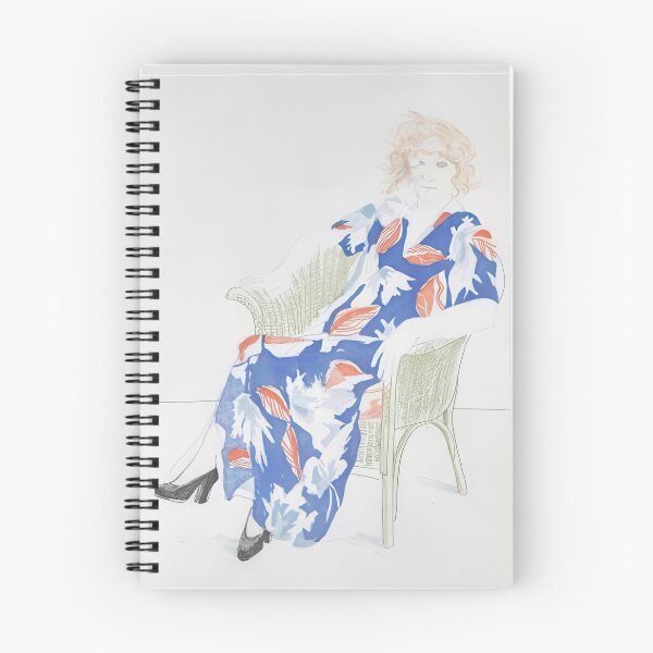Item preview, David Hockney -  Celia In A Wicker Chair - Signed Print by David Hockney undefinedr designed and sold by LILLIANSTRANGEy.
