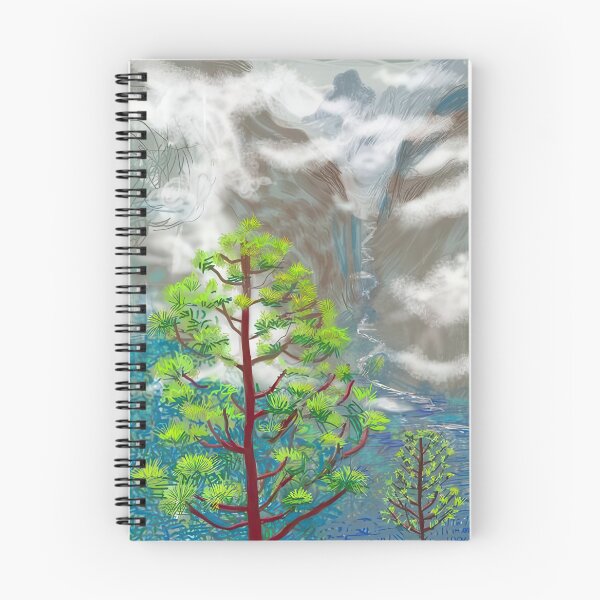 Item preview, David Hockney -  Yosemite I, October th  - Signed Print by David Hockney undefinedr designed and sold by LILLIANSTRANGEy.