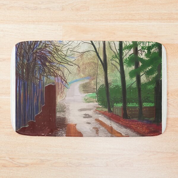 Item preview, David Hockney -  The Arrival Of Spring In Woldgate, East Yorkshire In  (twenty eleven) -  December, No.  - Signed Print by David Hockney undefinedr designed and sold by LILLIANSTRANGEy.