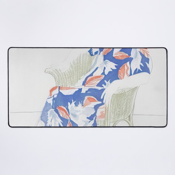 Item preview, David Hockney - Celia In A Wicker Chair - Signed Print by David Hockney undefinedr designed and sold by LILLIANSTRANGEy.