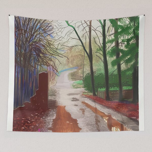 Item preview, David Hockney -  The Arrival Of Spring In Woldgate, East Yorkshire In  (twenty eleven) -  December, No.  - Signed Print by David Hockney undefinedr designed and sold by LILLIANSTRANGEy.