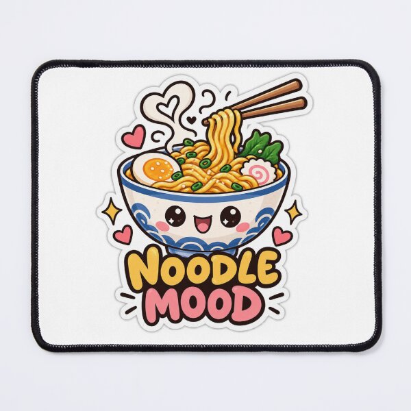 Item preview, Noodle Mood Cute Kawaii Ramen Food Lover designed and sold by LunaVales.