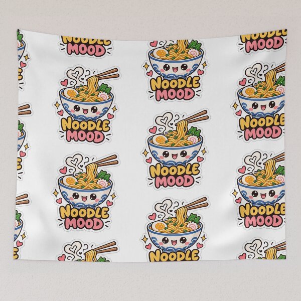 Item preview, Noodle Mood Cute Kawaii Ramen Food Lover designed and sold by LunaVales.