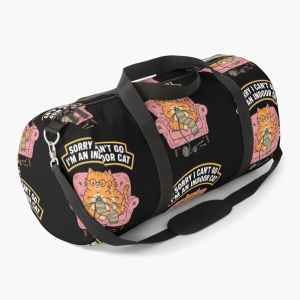 Item preview, Sorry I Cant Go Im An Indoor Cat, Knitting Cat, Crafty Cat Lover Design, Cute Feline, Funny Cat Lover, Retro Tabby Cat Design, Cute Kitten designed and sold by w66aboo.