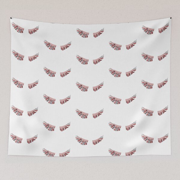 Item preview, Pink & Grey Eagle Wings - Abstract Pop Art Feather Illustration designed and sold by iampaulmorris.